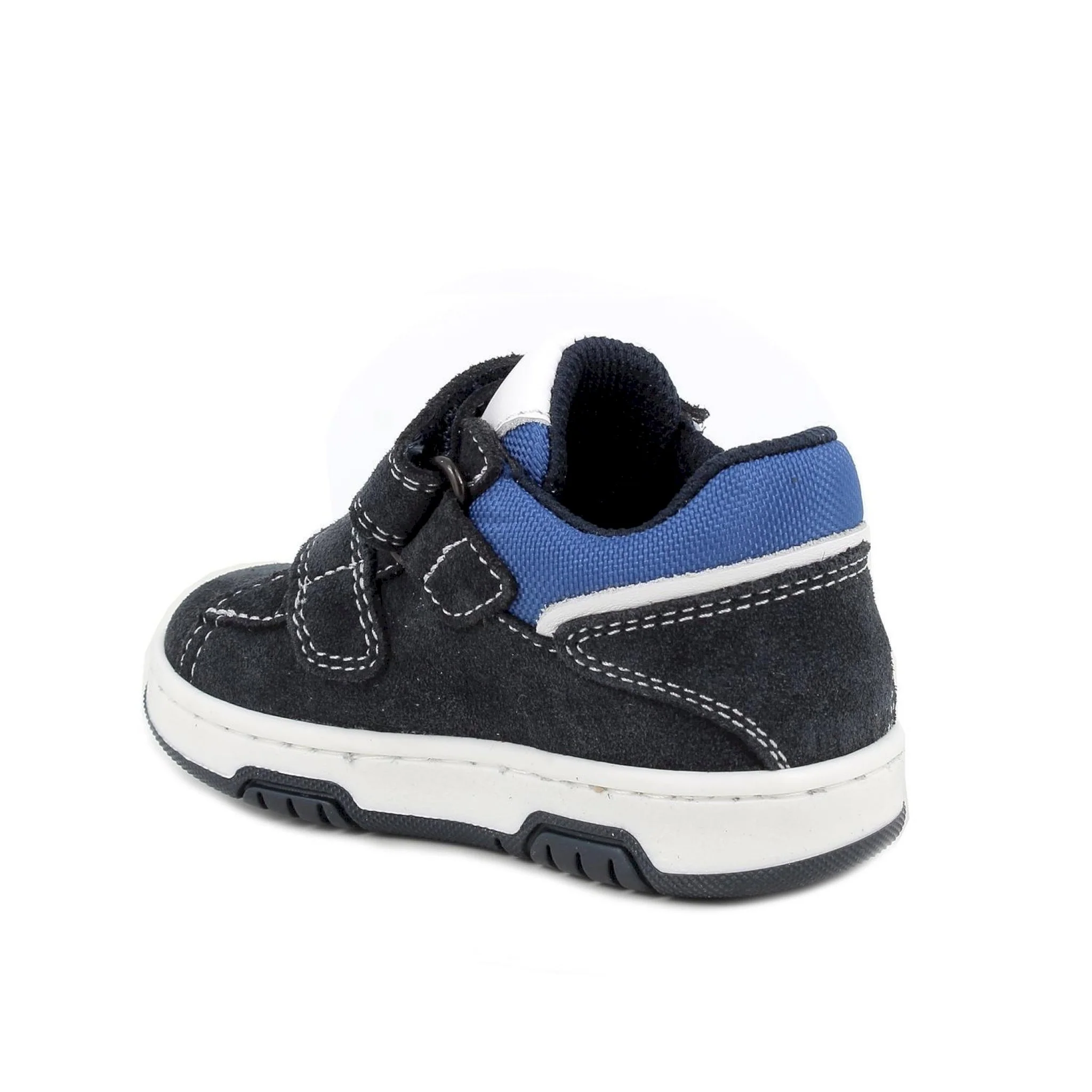 Scarpe da bambino blu con strap - immagine 4