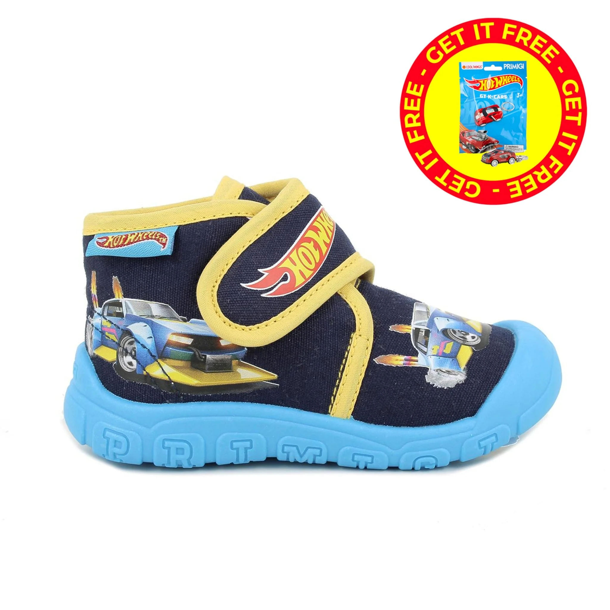 Pantofole primi passi blu hot wheels™ - immagine 2