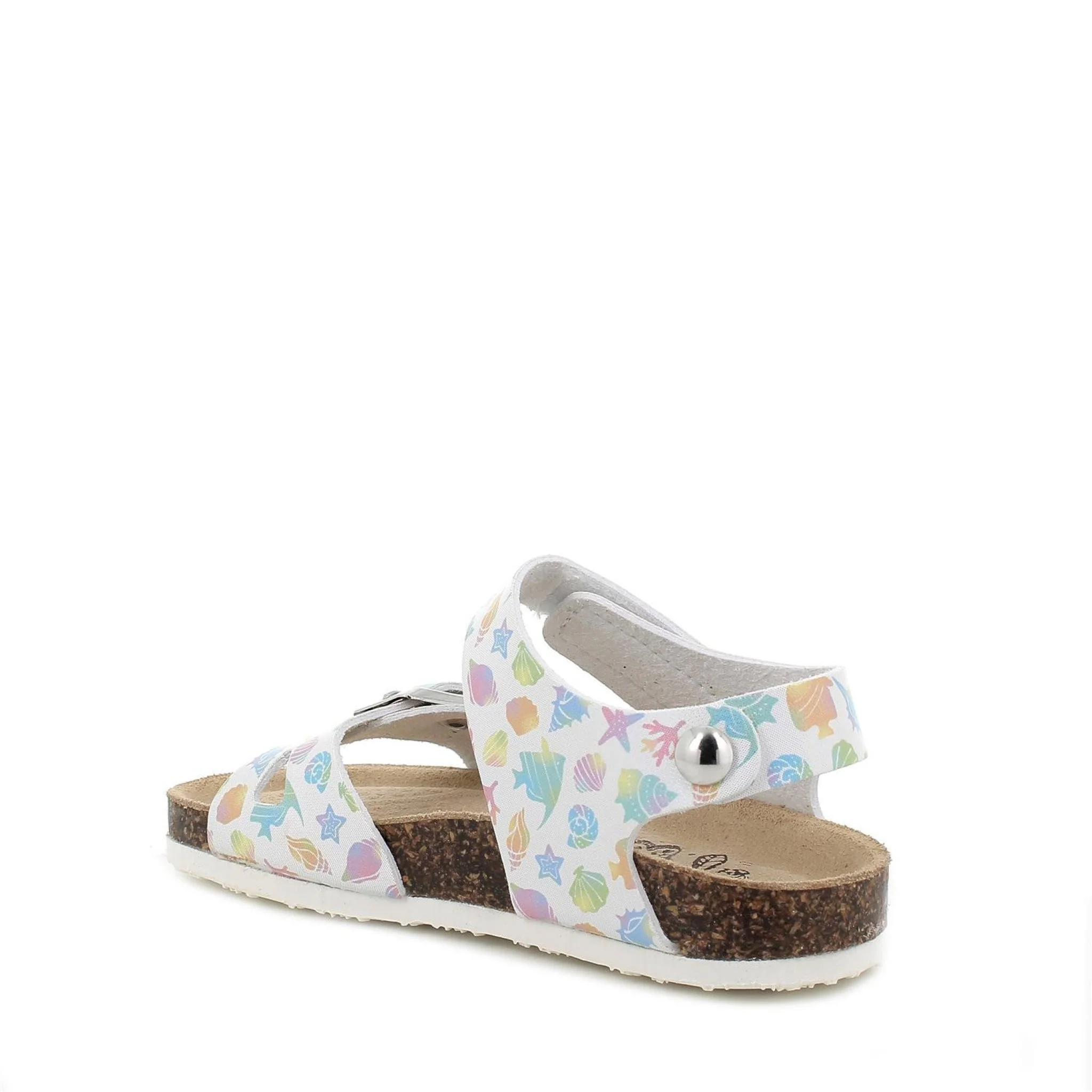 Sandali da bambina lilla multicolor - immagine 7