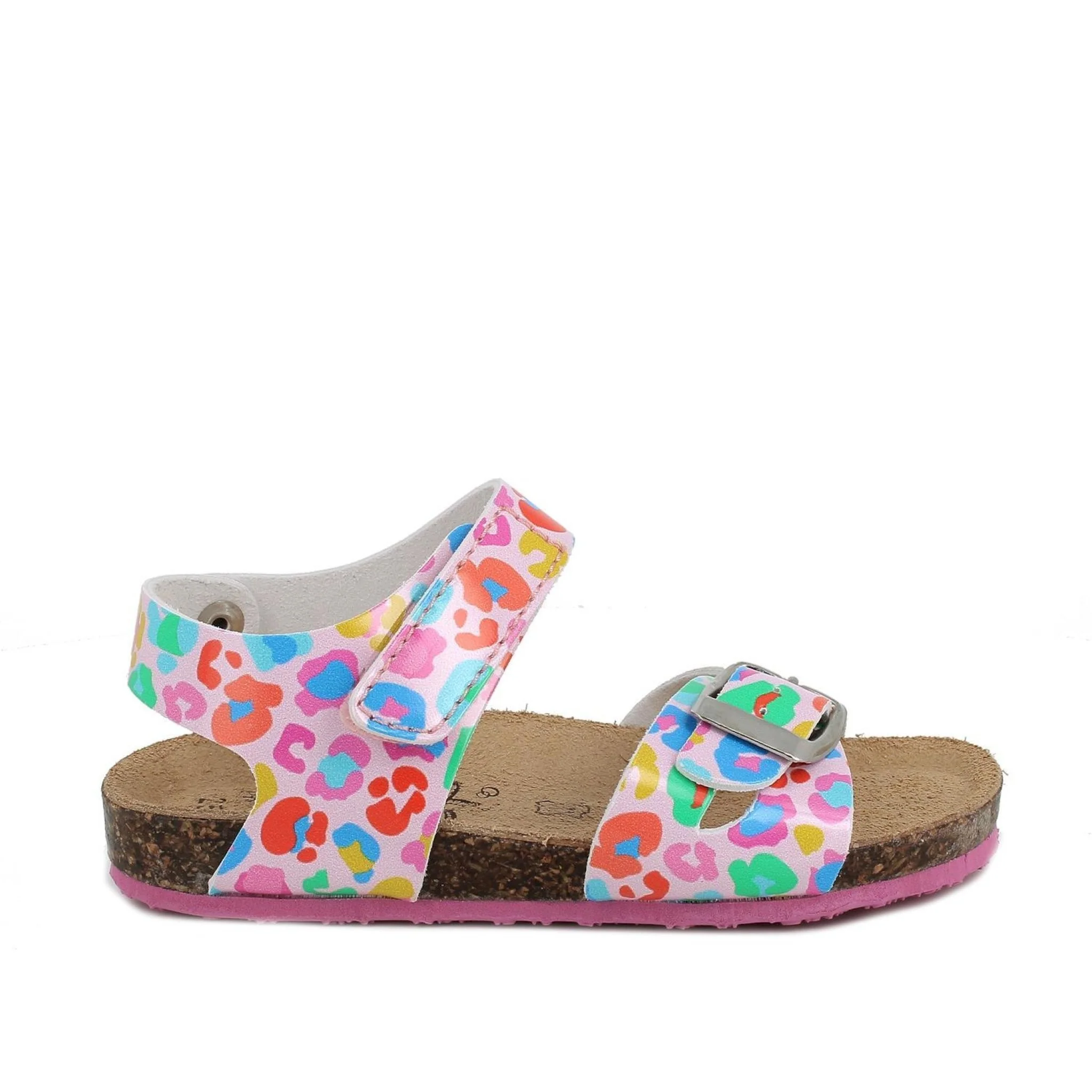 Sandali da bambina lilla multicolor - immagine 9