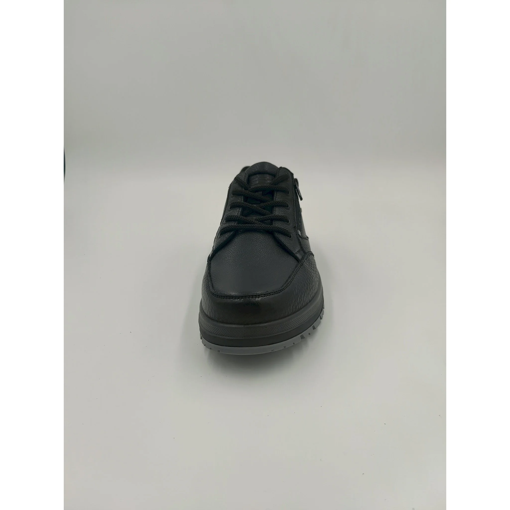 G comfort a-913 schwarz black - scarpa da uomo con cerniera f.carroarmato - immagine 3