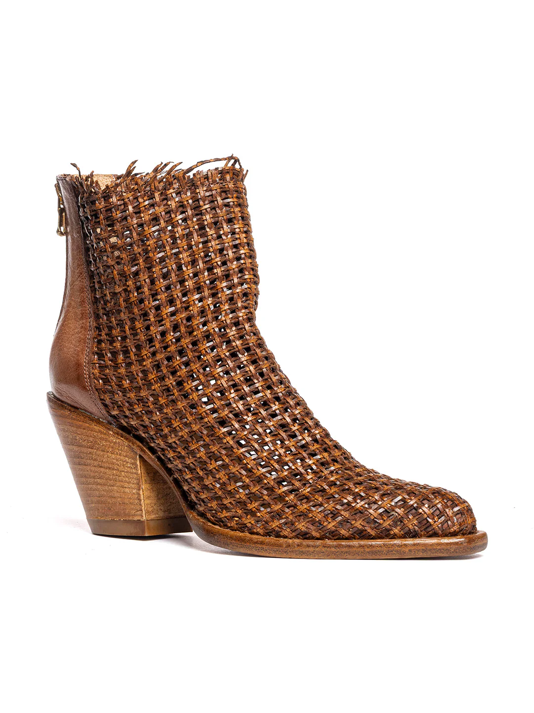 Stivaletti texani in bufalo e vitello Bosco 11 - immagine 3