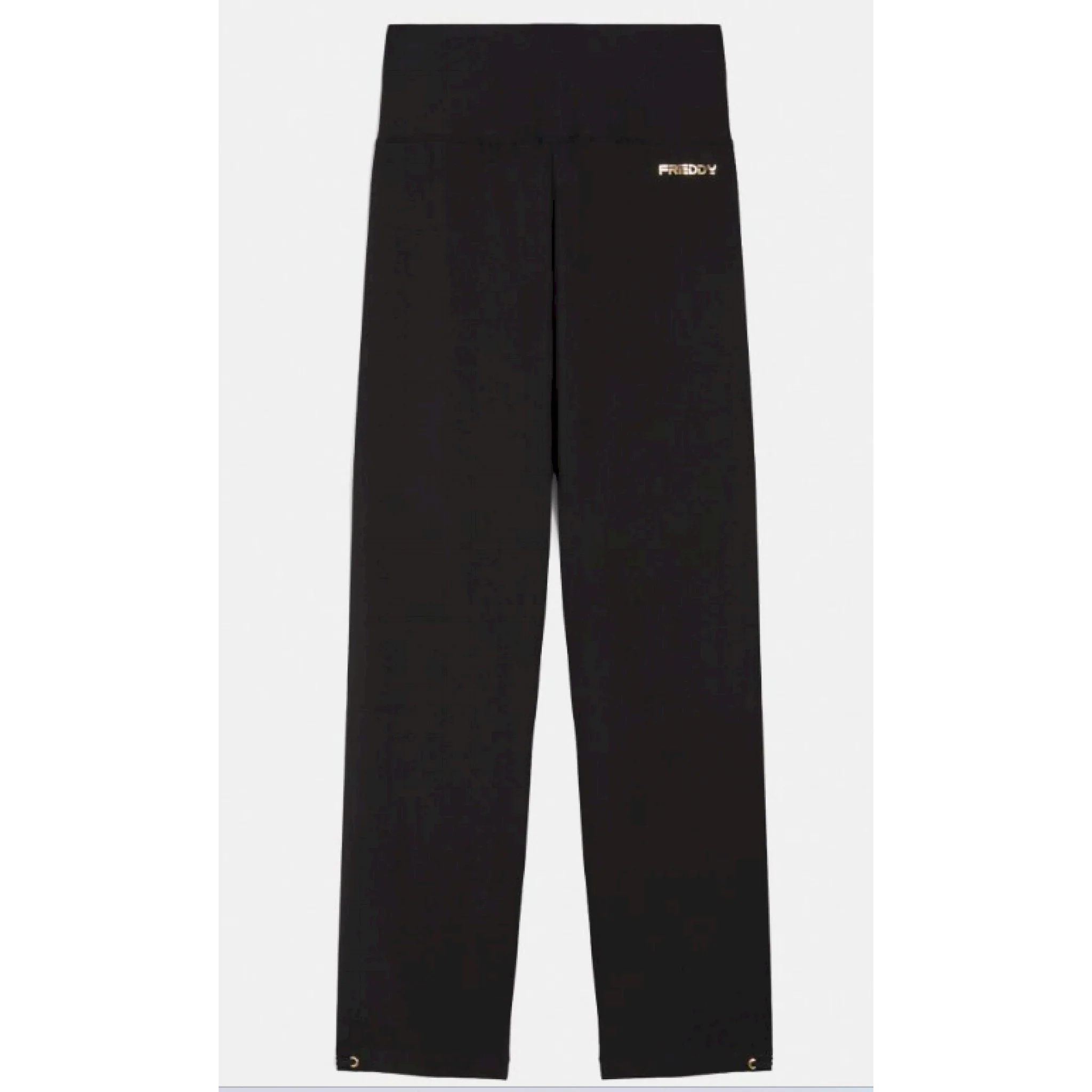 Freddy pantaloni in jersey con fondo regolabile e vita a risvolto - immagine 2