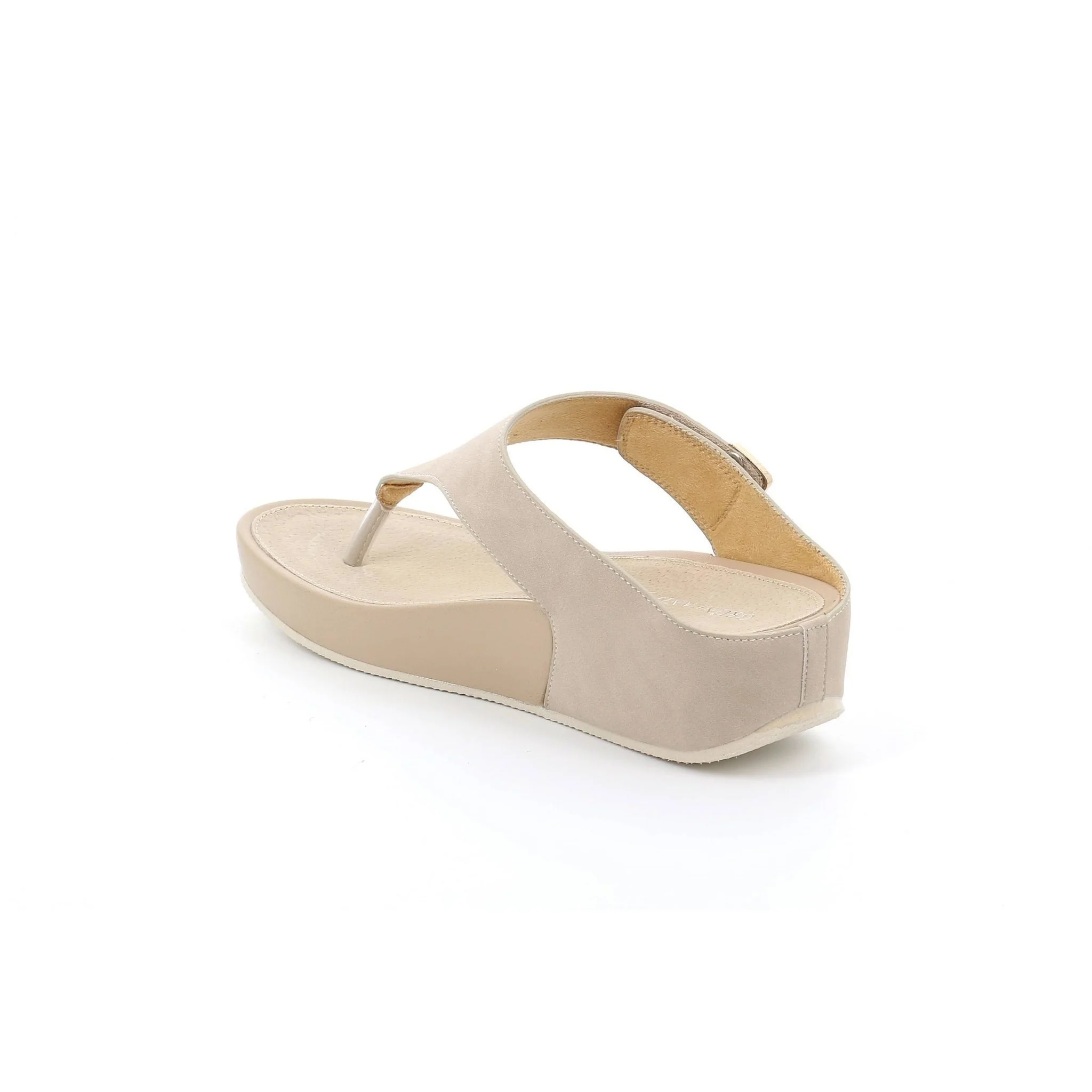 Dira ciabatta infradito donna con zeppa - immagine 4