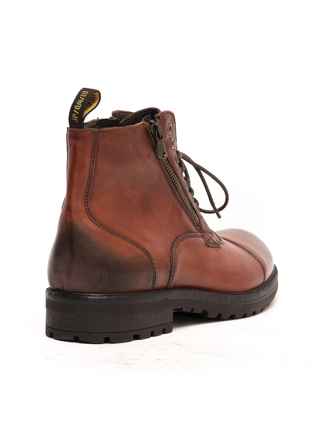 Stivaletti stringati in agnello 3830/6 - immagine 5