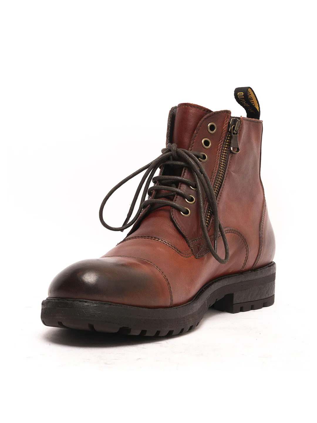 Stivaletti stringati in agnello 3830/6 - immagine 3