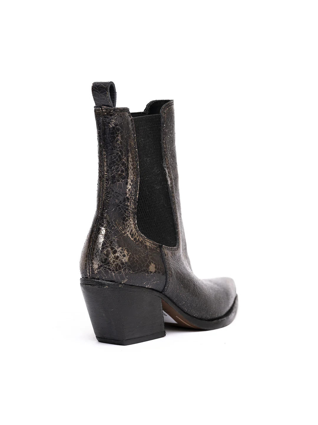 Stivaletti texani Beatles in capra titanium 8097/2 - immagine 5