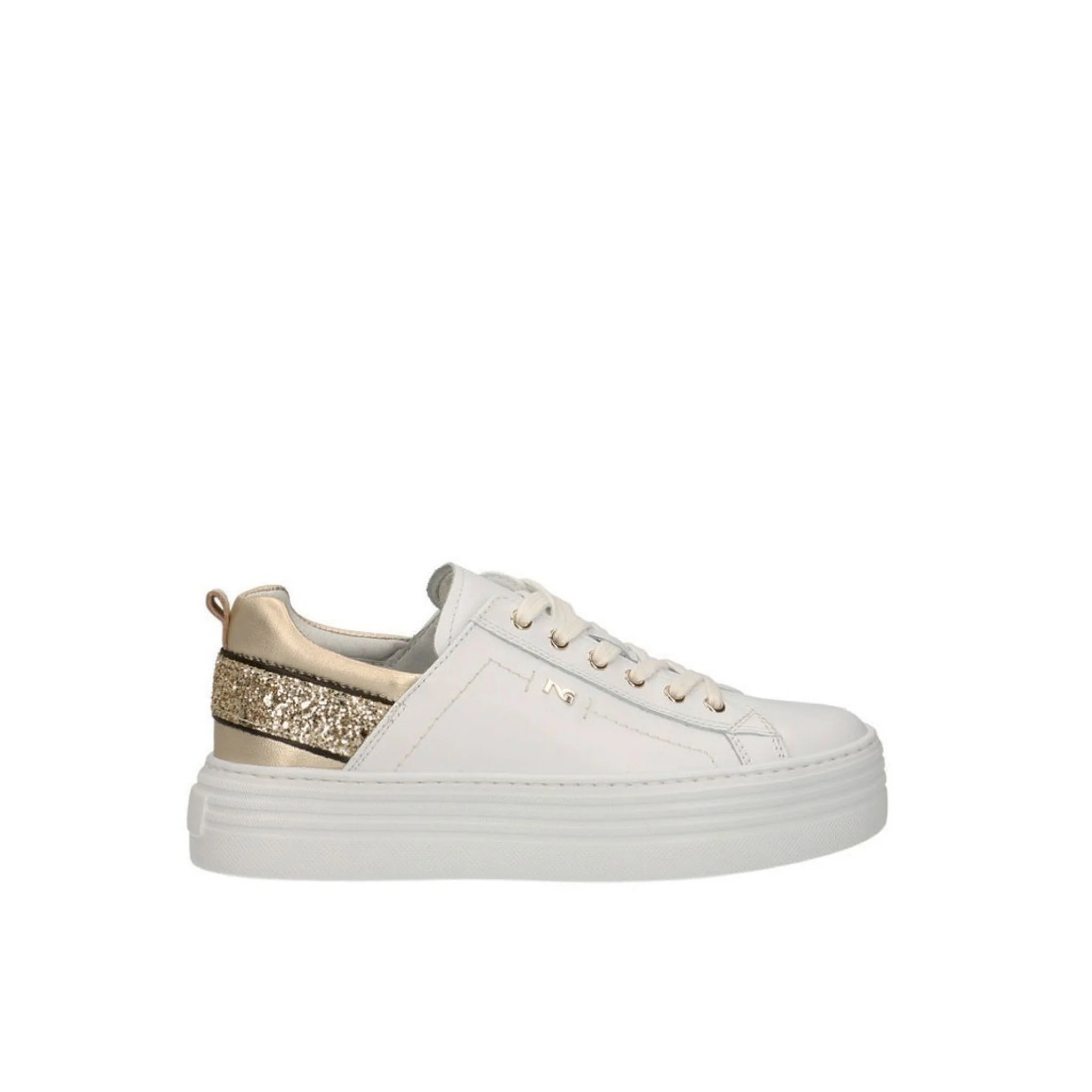 Sneaker donna in pelle - immagine 2