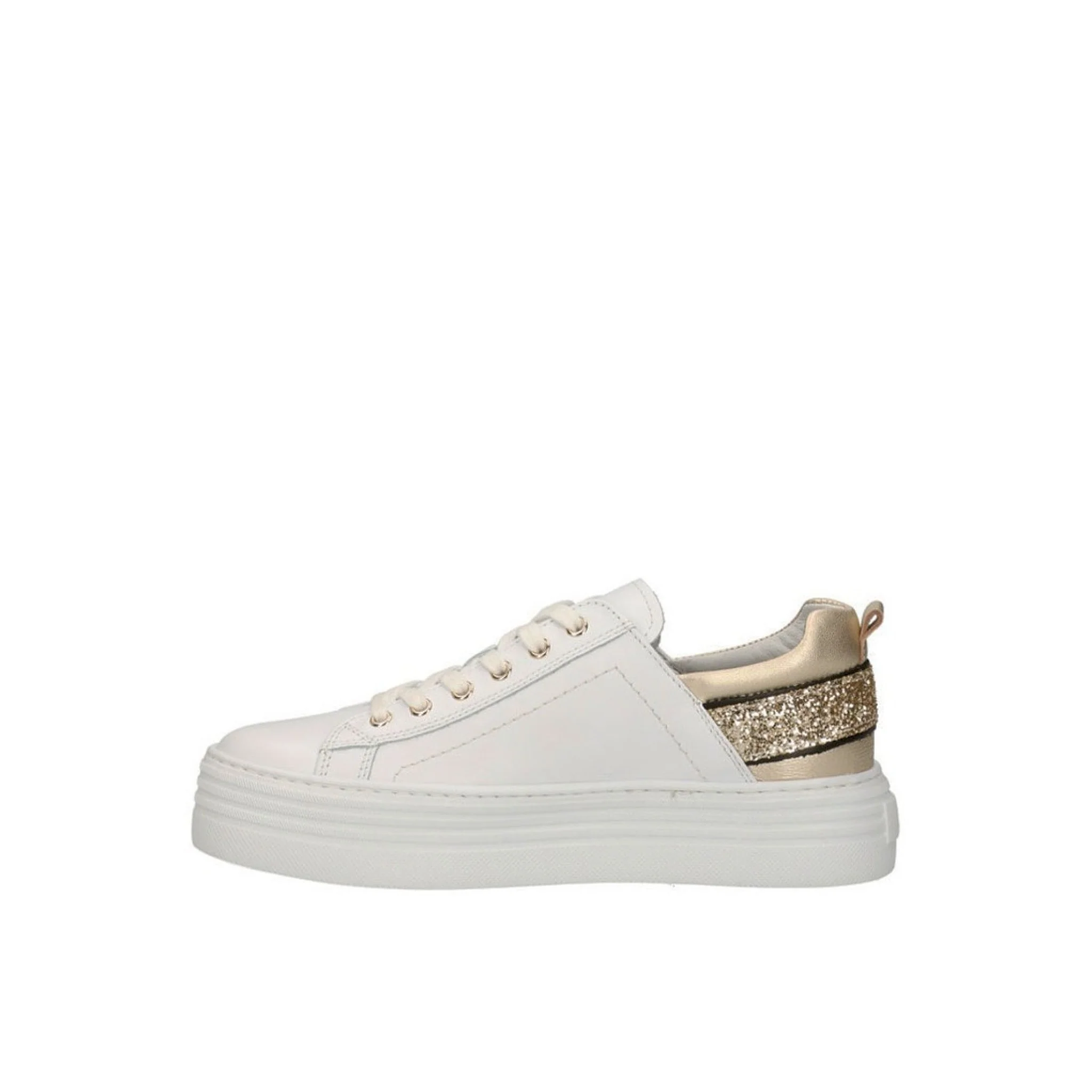 Sneaker donna in pelle - immagine 3