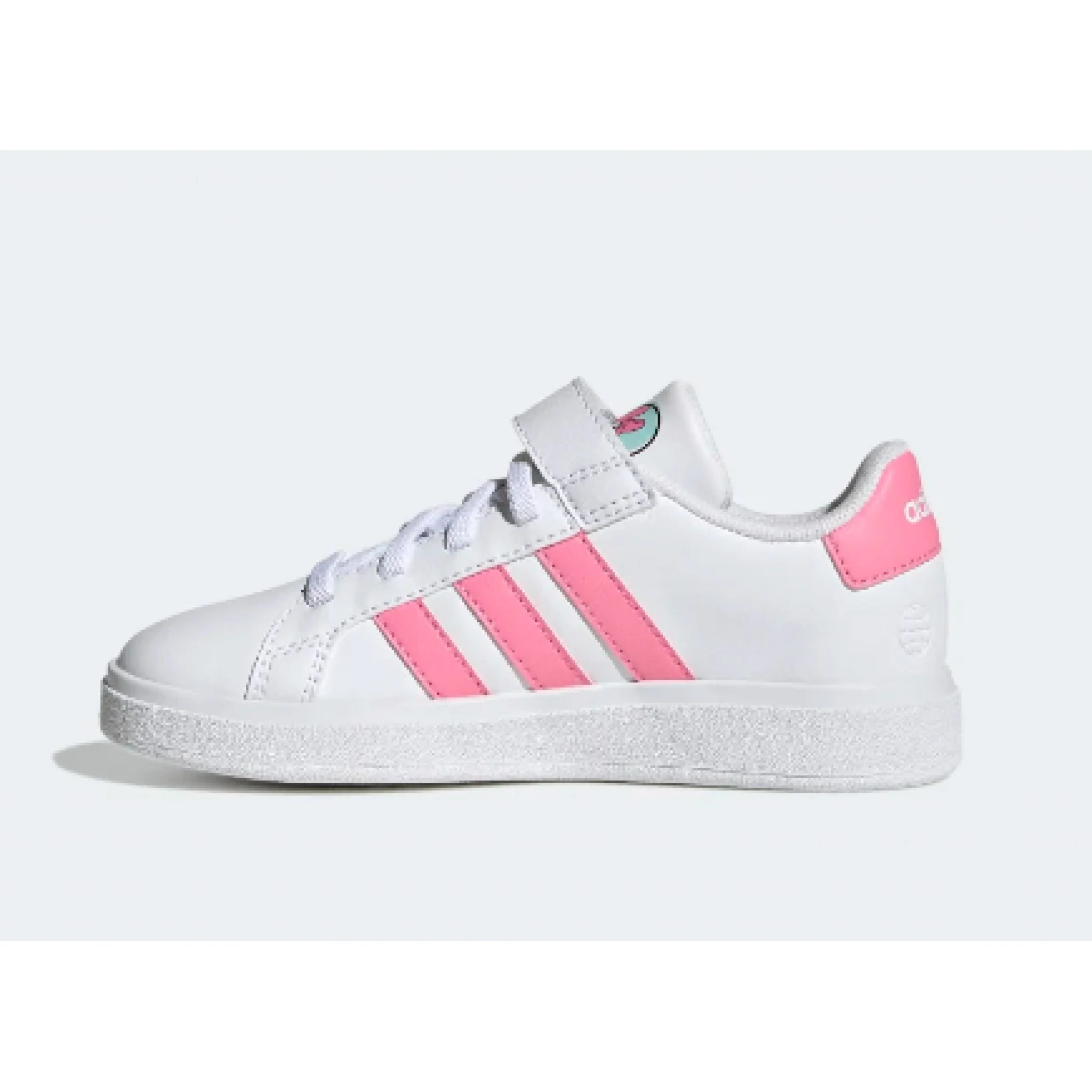 adidas x disney grand court minnie mouse elastic laces top strap - immagine 3