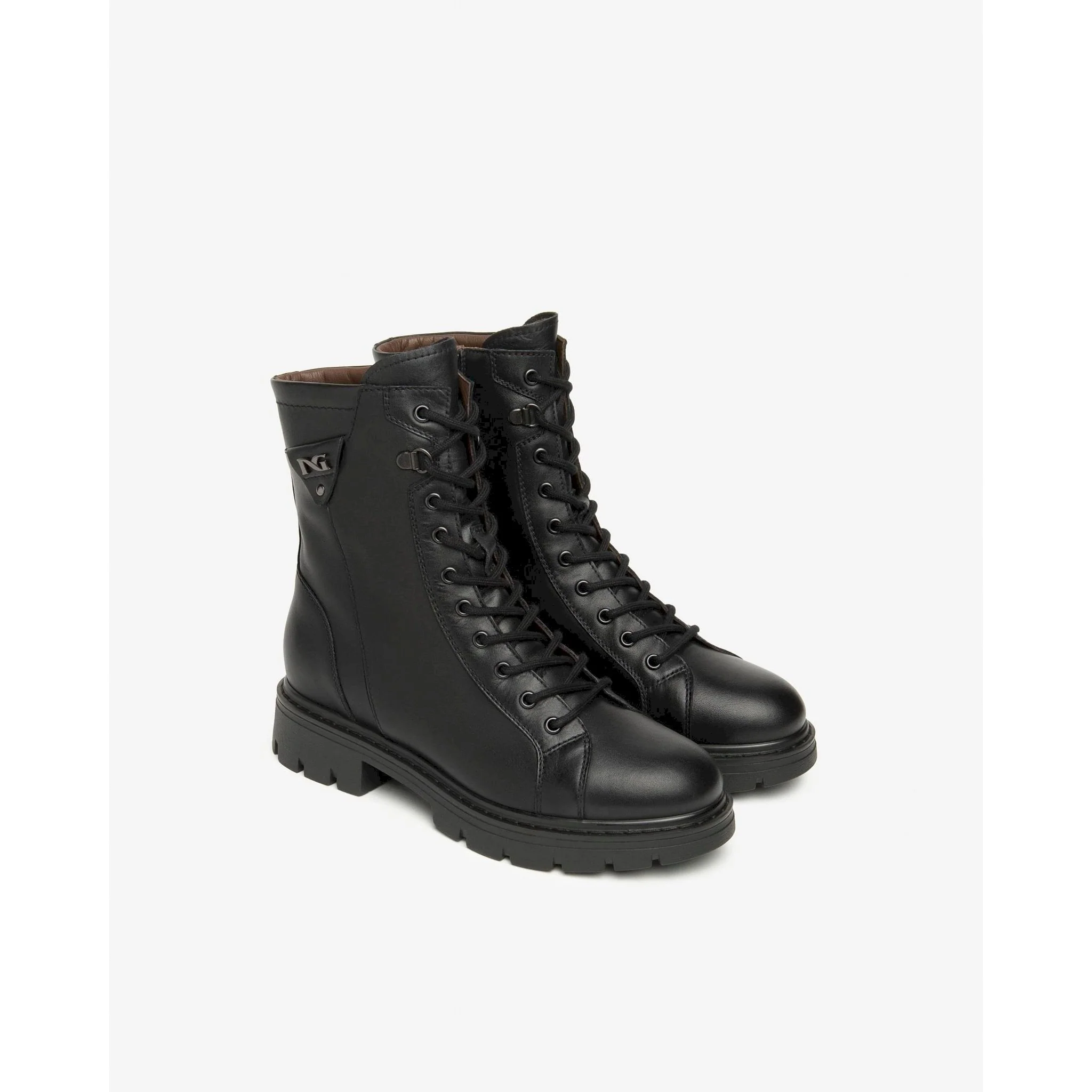 Anfibi donna in pelle - immagine 3