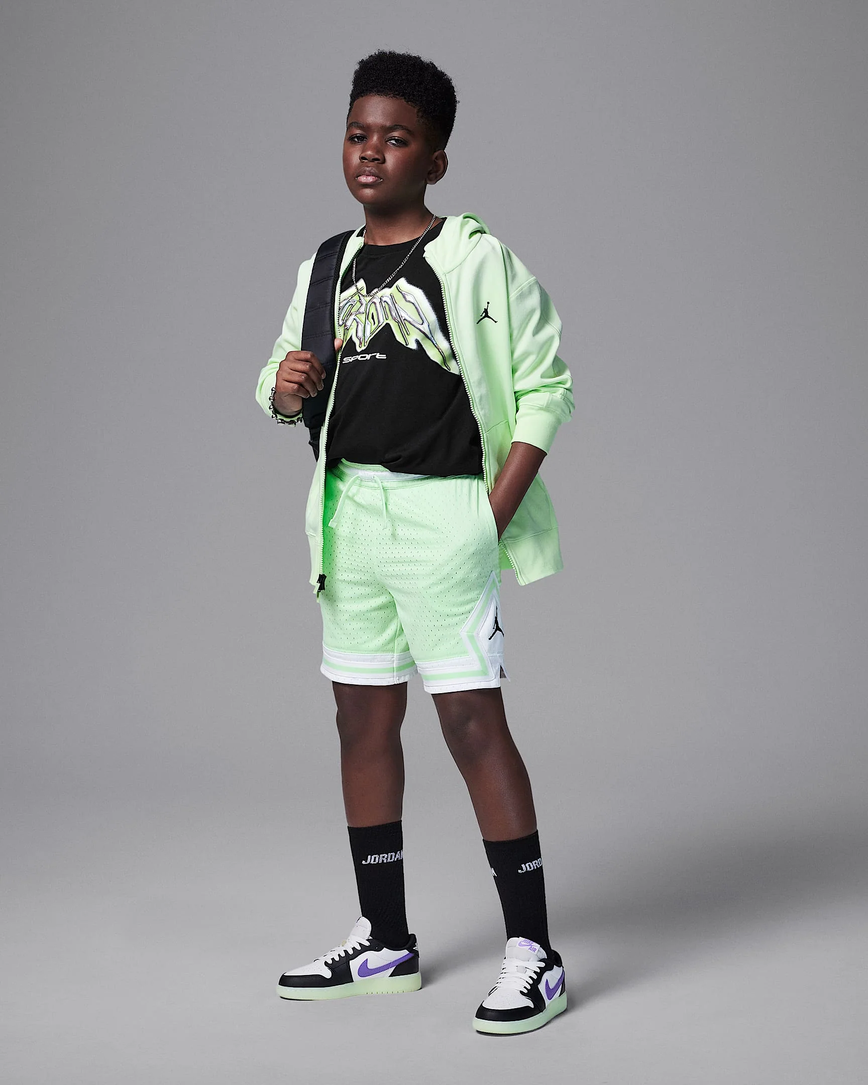 JORDAN Shorts Dri-FIT Diamond 95D313-E2E - immagine 2