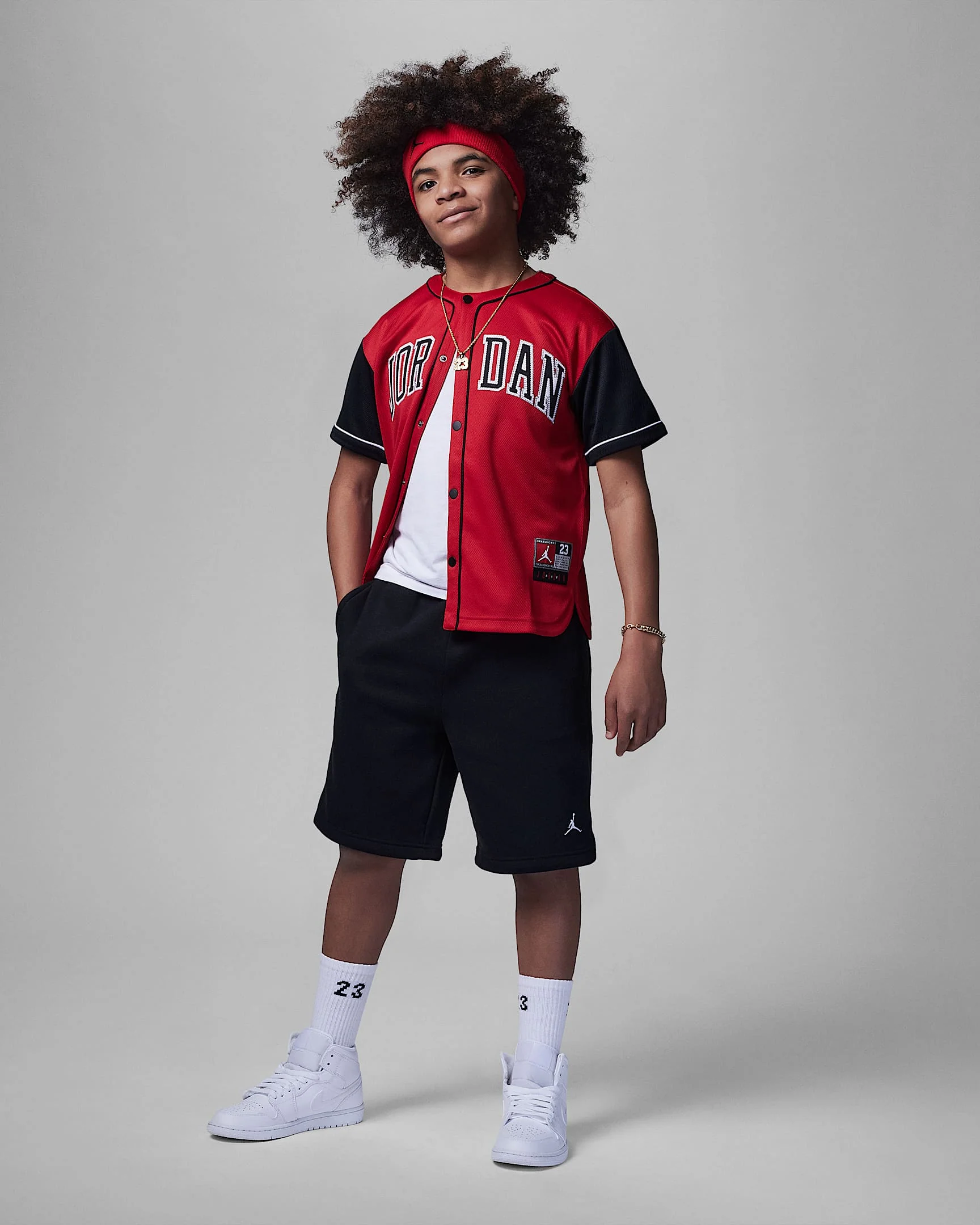 JORDAN Maglia da baseball 95C440-R78 - immagine 2