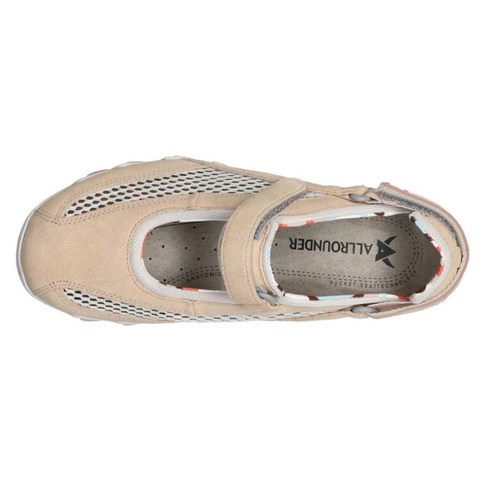 Niro c. suede 12/o.mesh 61 sahara/nimbus cloud - immagine 4