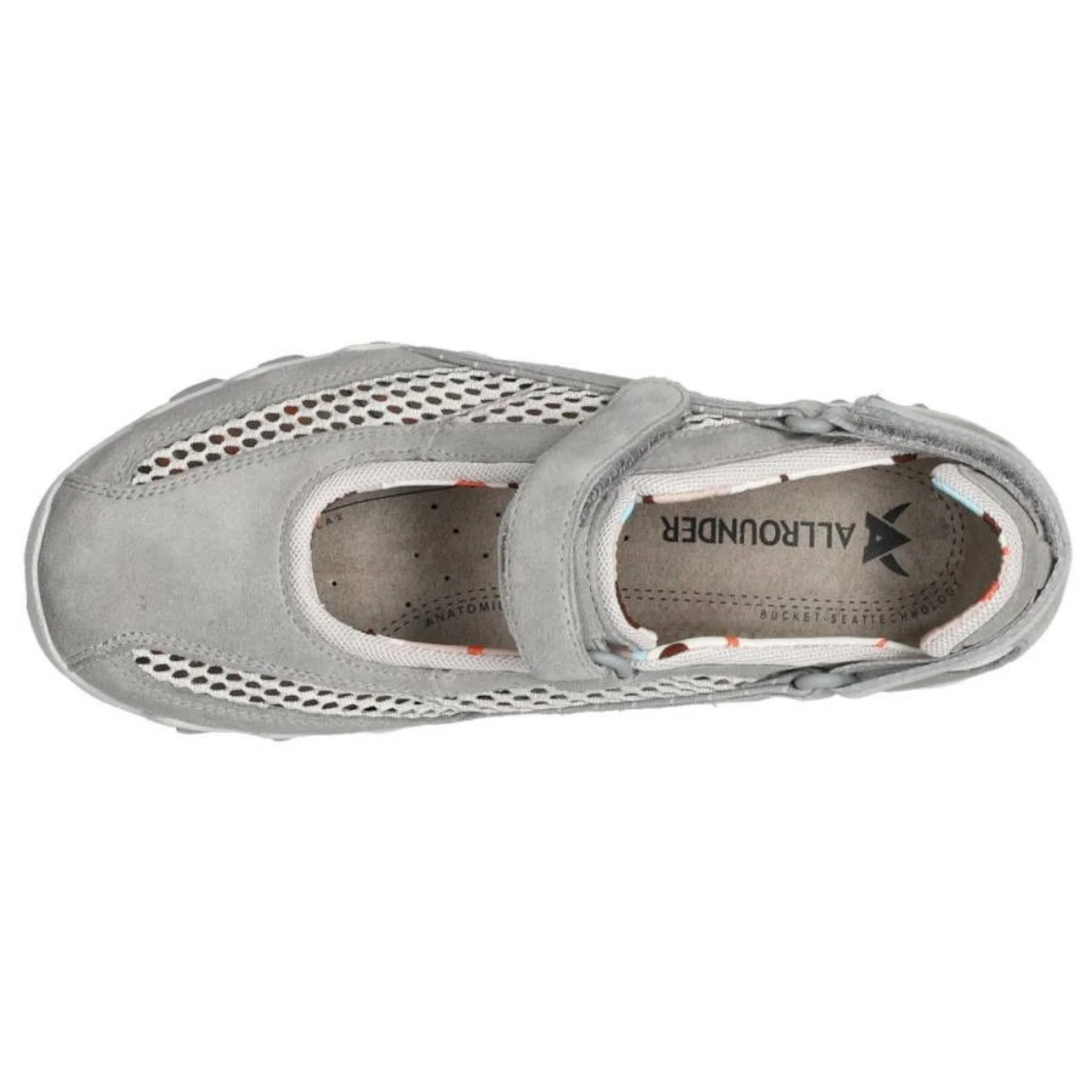 Niro c. suede 05/o.mesh 61 ciment/nimbus cloud - immagine 4