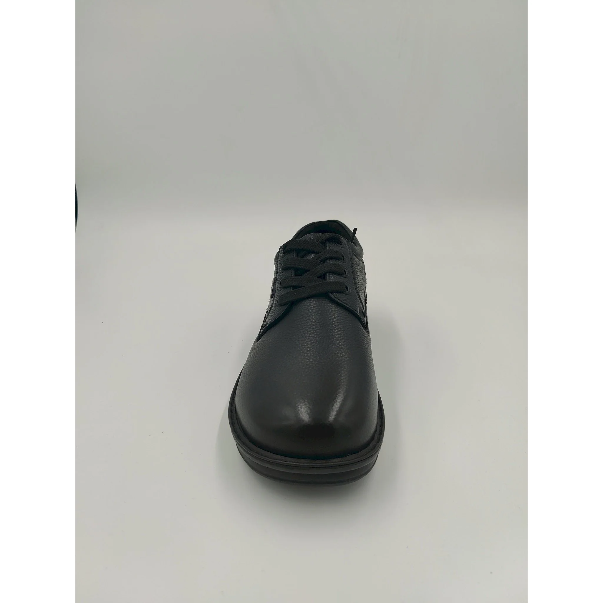 G comfort p3701 black - scarpa derby da uomo in pelle nera calzata g - immagine 3