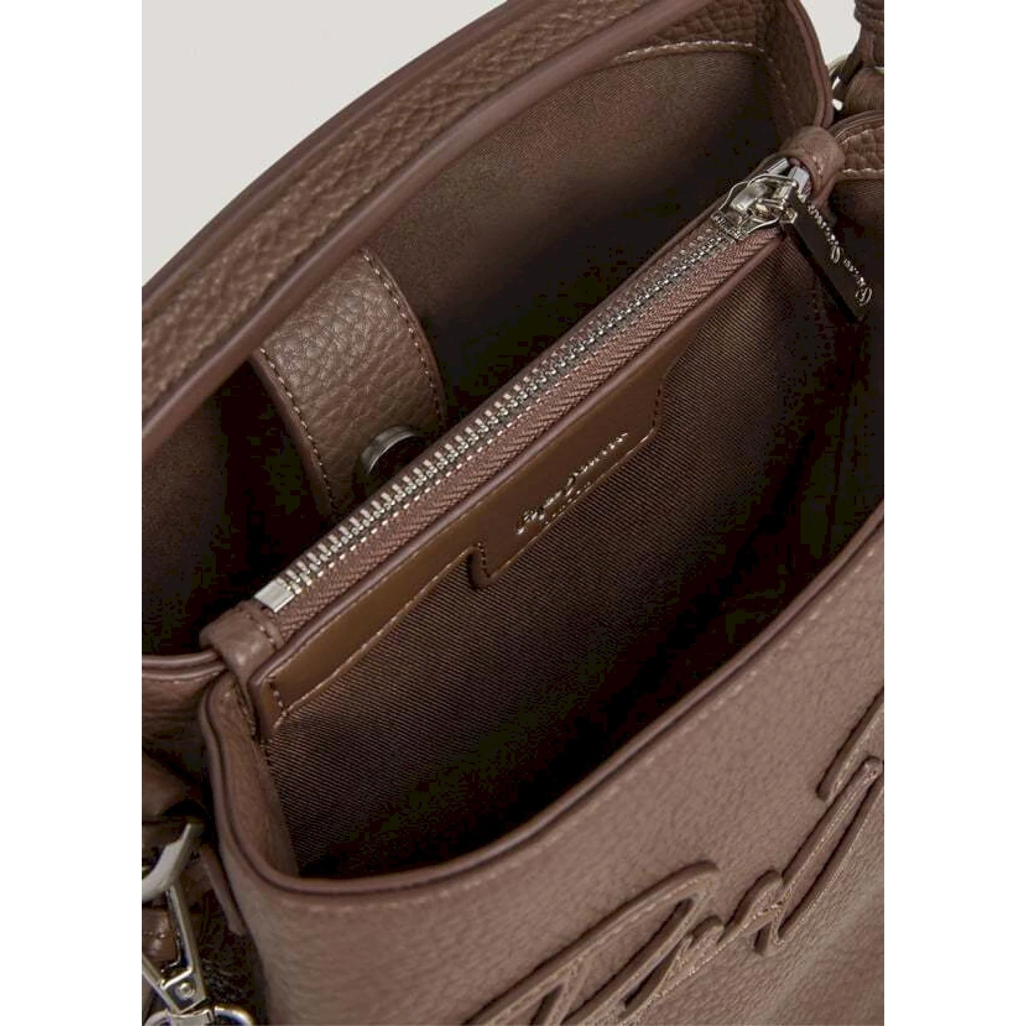 Pepe jeans borsa a secchiello similpelle - immagine 3