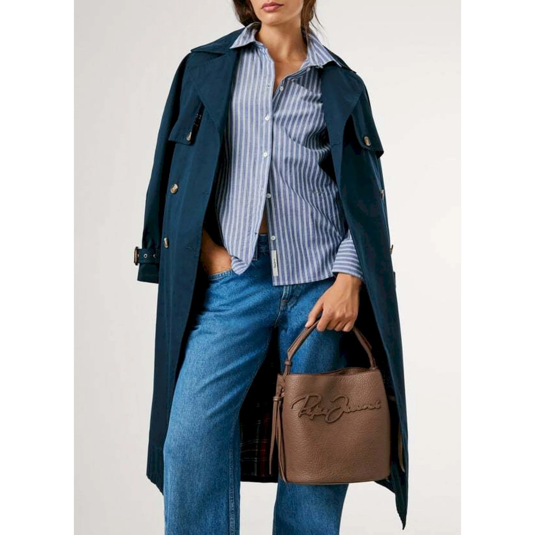 Pepe jeans borsa a secchiello similpelle - immagine 5