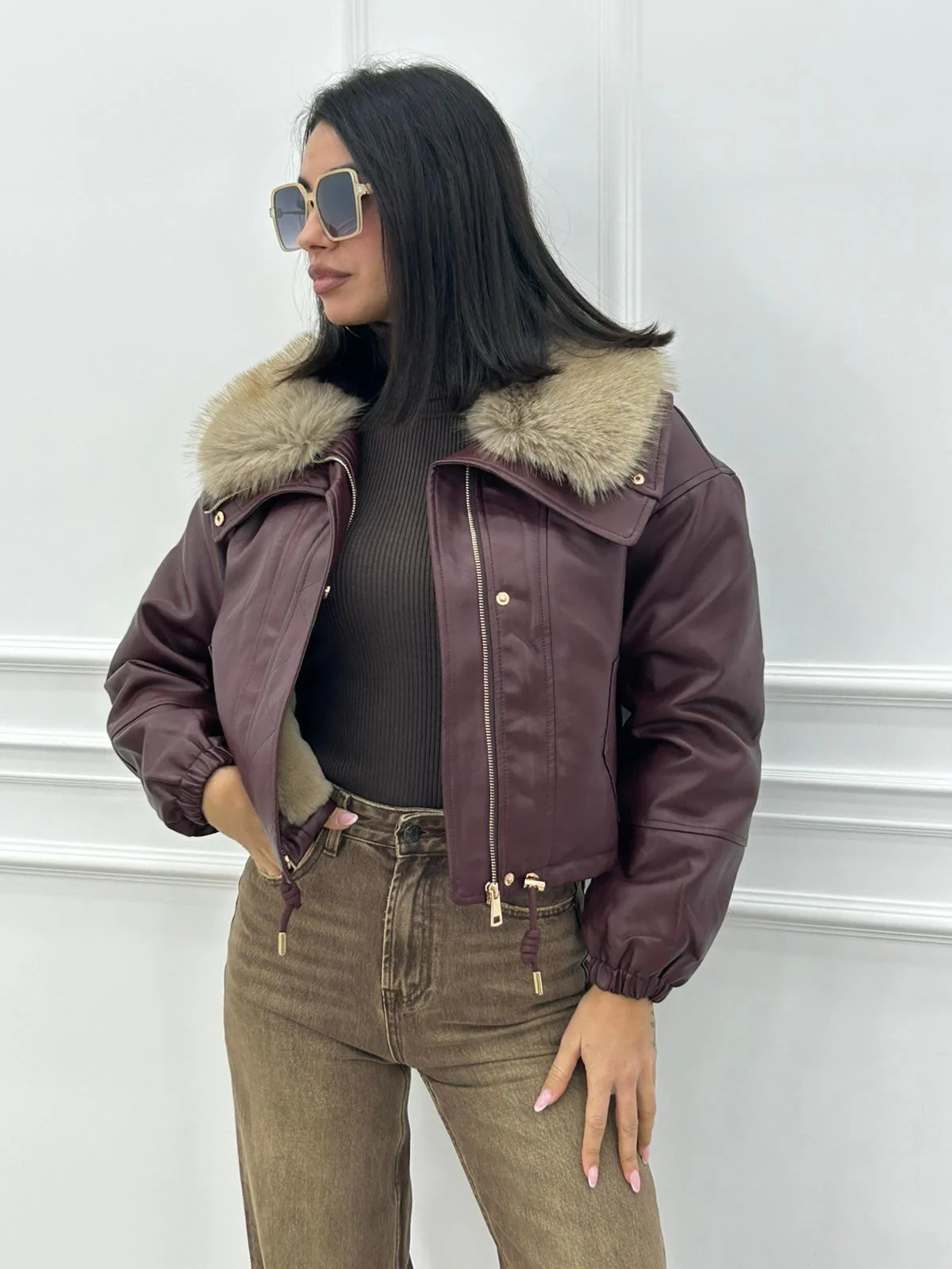 JACKET ECO-GLAM FUR NEW AI26 - immagine 7