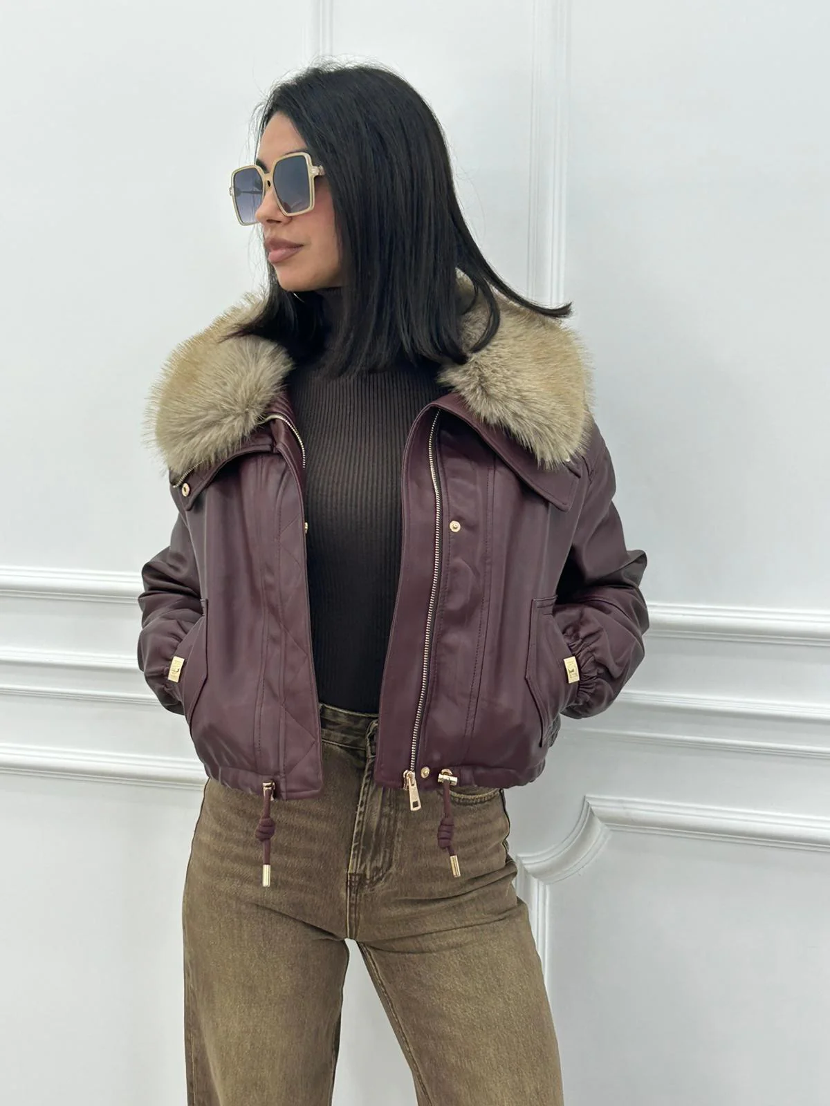 JACKET ECO-GLAM FUR NEW AI26 - immagine 4