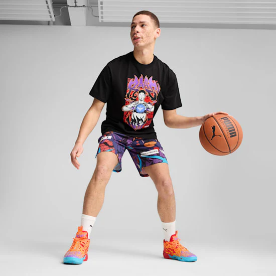 PUMA T-shirt da basket Melo Phoenix 630685-01 - immagine 3