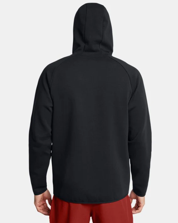 UNDER ARMOUR Unstoppable Fleece - Felpa con cappuccio Full-Zip da uomo - immagine 3