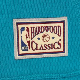MITCHELL & NESS Felpa con cappuccio leggera con logo vintage Charlotte Hornets LS8053-HO - immagine 4