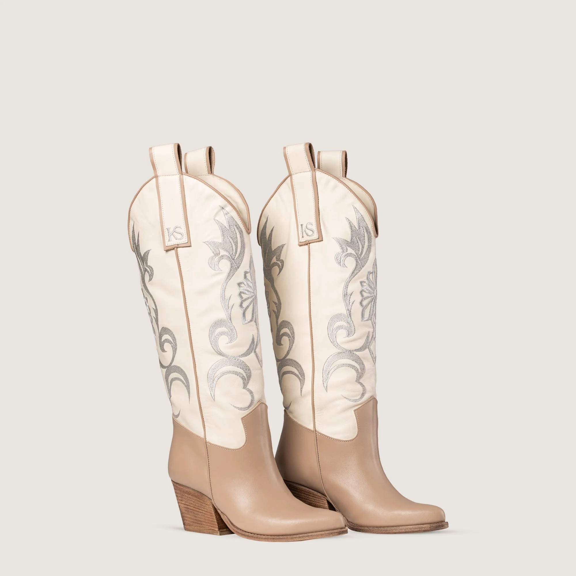 Stivali Texani Cheyenne Bianco - immagine 4