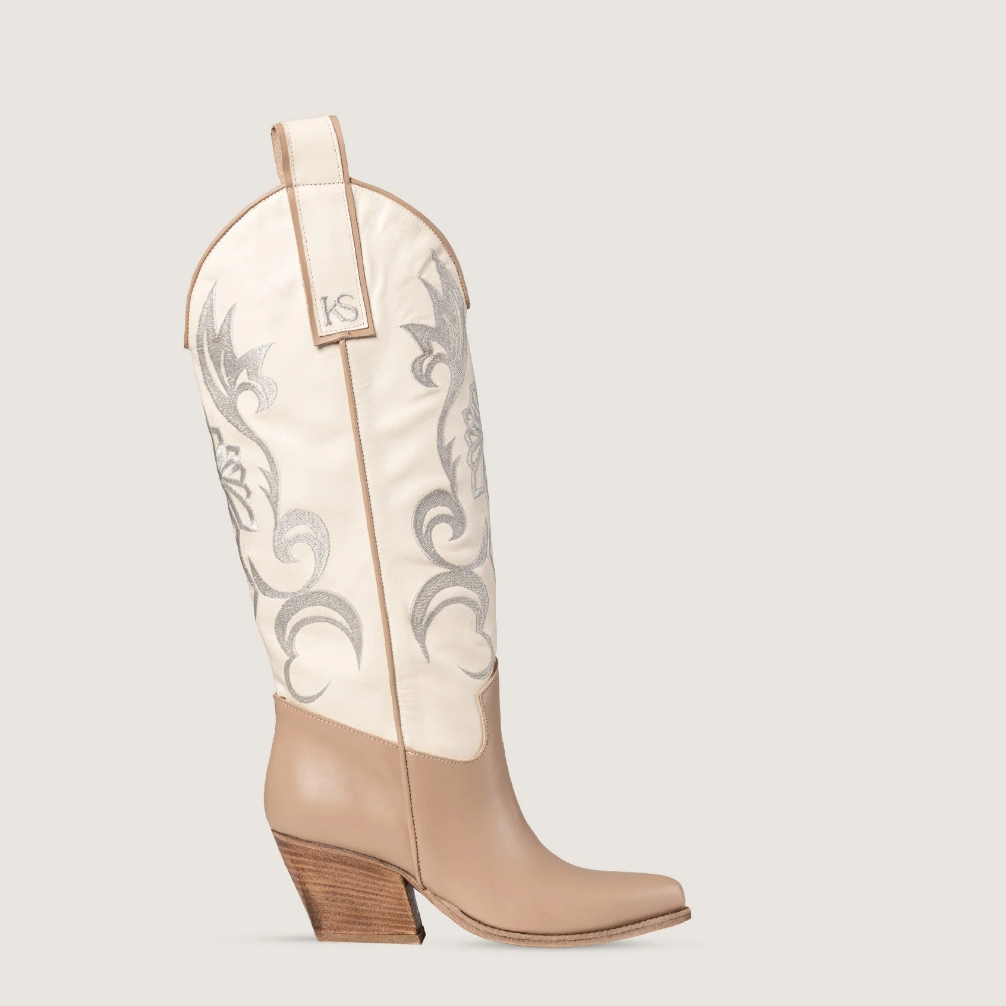 Stivali Texani Cheyenne Bianco - immagine 2